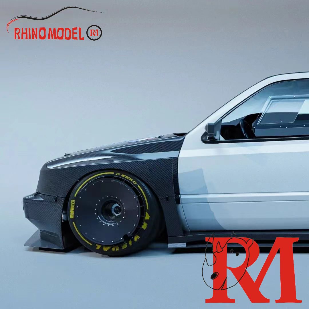 RHINO MODEL 1/64 VW GOLF LUNAR ROVER - WHITE_3