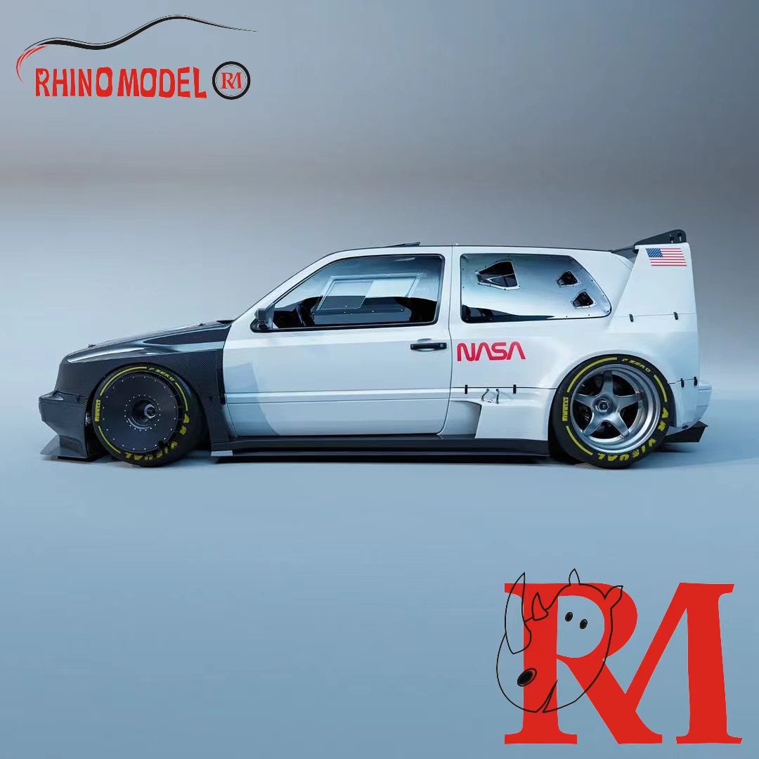 RHINO MODEL 1/64 VW GOLF LUNAR ROVER - WHITE_4