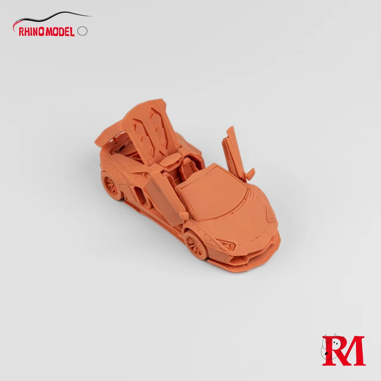 RHINO MODEL 1/64 LAMBORGHINI AVENTADOR ROADSTER LP700 LBWK_2