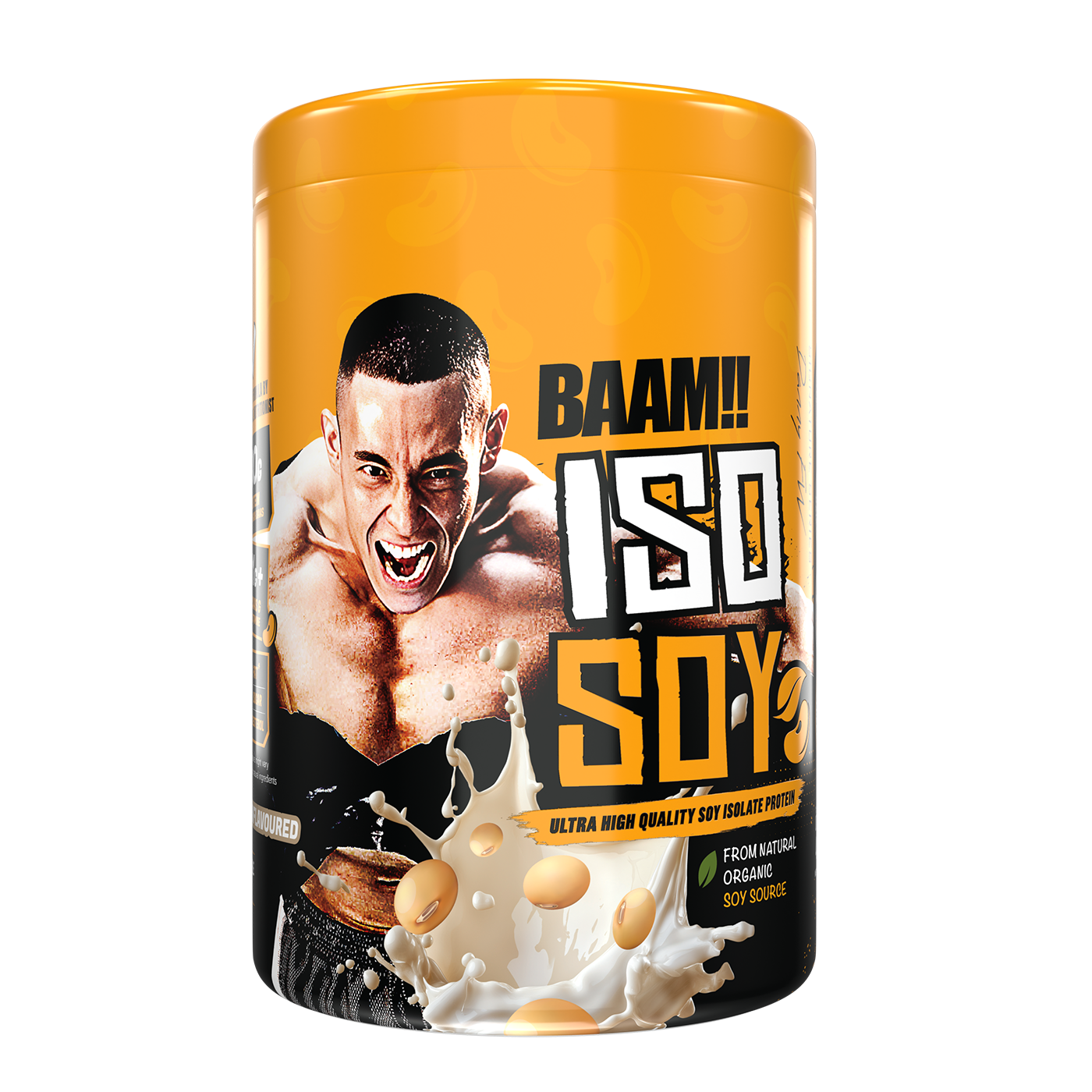 BAAM!!™ ISO-SOY Plant Protein Isolate (1lb / 0.45kg) | 30g Soy Isolate Protein • Vegan • Lactose-Free • Lab-Tested Premium Plant Protein [VX]_18