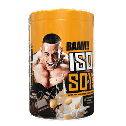 BAAM!!™ ISO-SOY Plant Protein Isolate (1lb / 0.45kg) | 30g Soy Isolate Protein • Vegan • Lactose-Free • Lab-Tested Premium Plant Protein [VX]