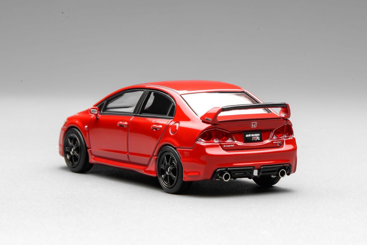 MOTOR HELIX MODEL 1/64 HONDA CIVIC FD2 MUGEN RR - RED_1