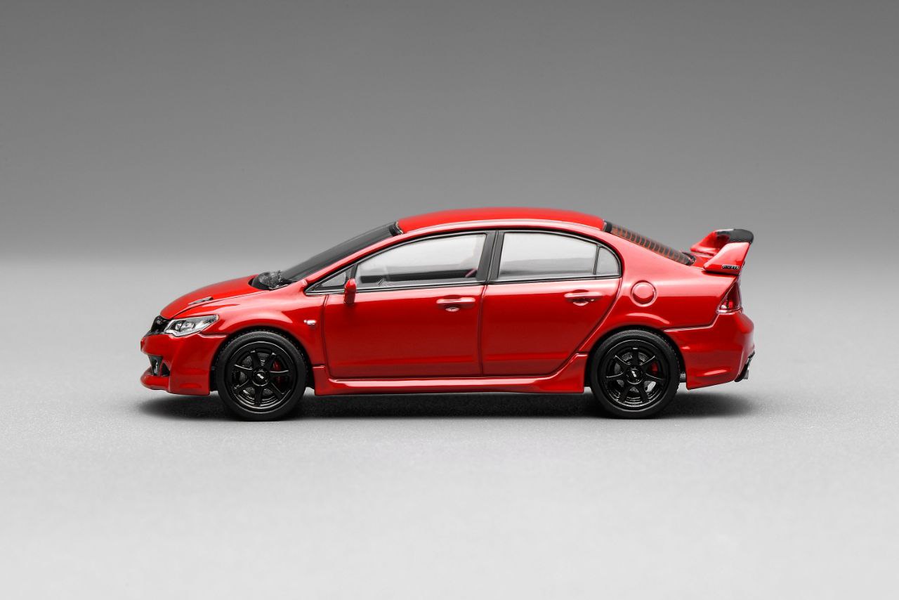 MOTOR HELIX MODEL 1/64 HONDA CIVIC FD2 MUGEN RR - RED_4