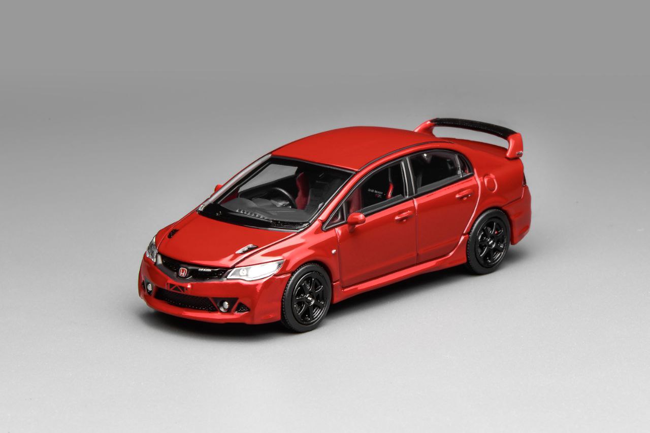 MOTOR HELIX MODEL 1/64 HONDA CIVIC FD2 MUGEN RR - RED_7