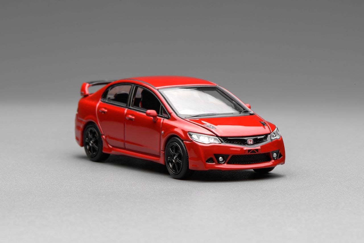 MOTOR HELIX MODEL 1/64 HONDA CIVIC FD2 MUGEN RR - RED_3