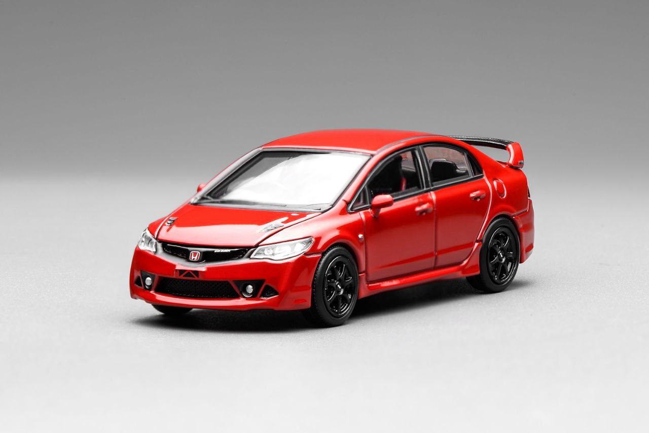 MOTOR HELIX MODEL 1/64 HONDA CIVIC FD2 MUGEN RR - RED_5