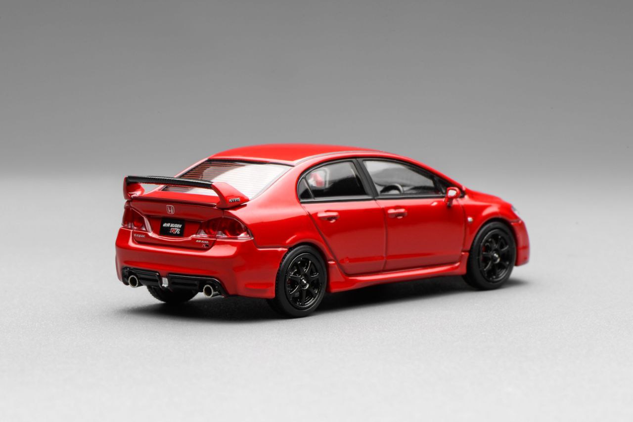 MOTOR HELIX MODEL 1/64 HONDA CIVIC FD2 MUGEN RR - RED_2