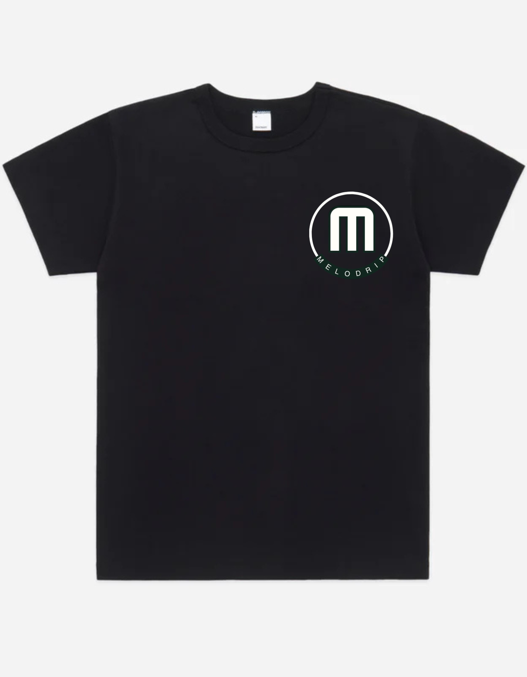 Black "Melodrip" Tee 