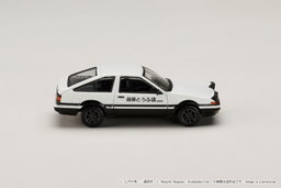 HOBBY JAPAN MODEL 1/64 TOYOTA SPRINTER TRUENO AE86 / INITIAL-D TAKUMI FUJIWARA VS KEISUKE TAKAHASHI (BLISTER PACK)