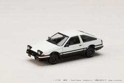 HOBBY JAPAN MODEL 1/64 TOYOTA SPRINTER TRUENO AE86 / INITIAL-D TAKUMI FUJIWARA VS KEISUKE TAKAHASHI (BLISTER PACK)