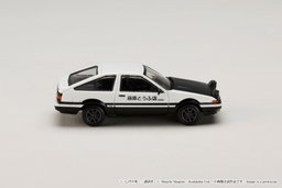 HOBBY JAPAN MODEL 1/64 TOYOTA SPRINTER TRUENO AE86 / INITIAL-D TAKUMI FUJIWARA VS TOMOYUKI TACHI (BLISTER PACK)