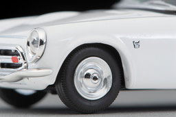 TLVN MODEL 1/64 HONDA S800 WITH SOFT/HARD TOP - WHITE