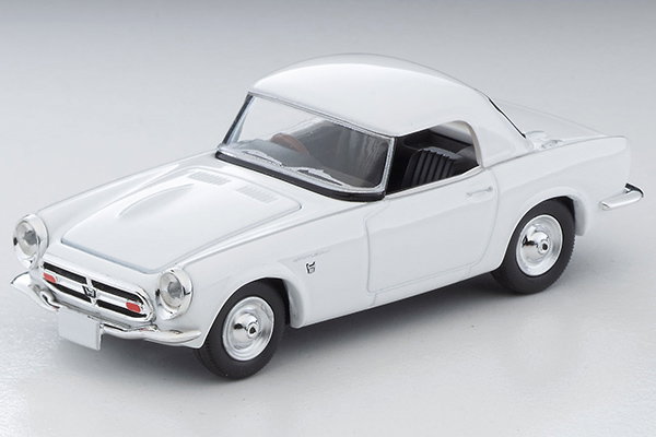 TLVN MODEL 1/64 HONDA S800 WITH SOFT/HARD TOP - WHITE_1