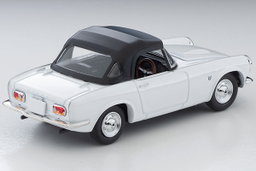 TLVN MODEL 1/64 HONDA S800 WITH SOFT/HARD TOP - WHITE