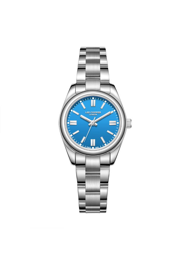 Lee Cooper Women's Watch, Analog Display and Metal Strap - LC07962.390, Silver_1