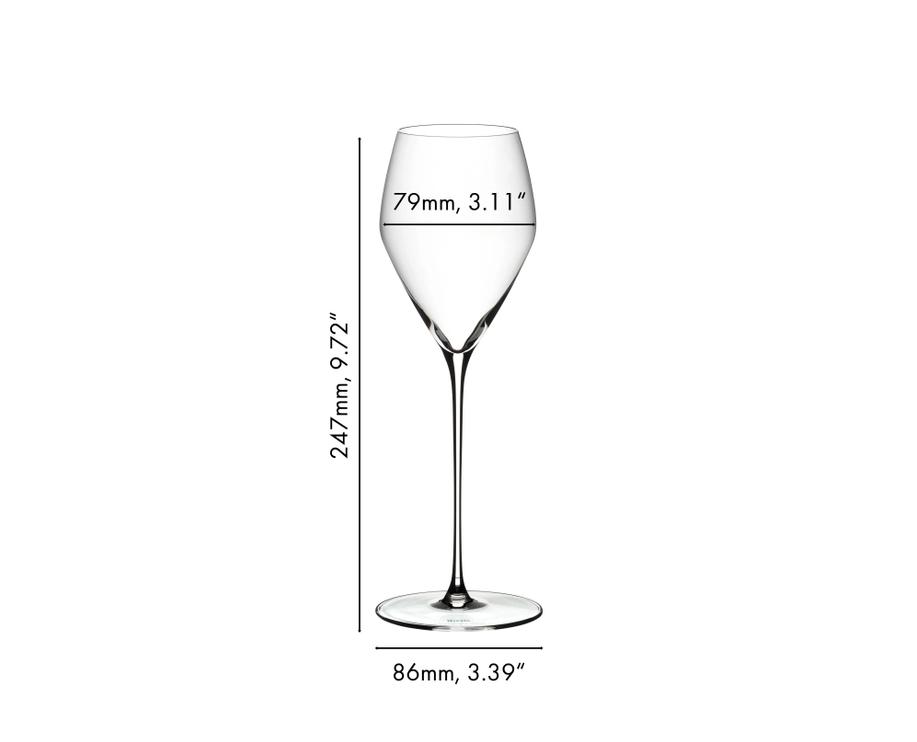 GELAS WHITE WINE RIEDEL VELOCE CHAMPAGNE WINE GLASS PACK OF 2 PCS_1
