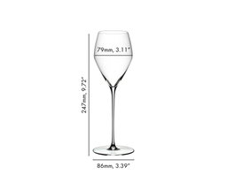 GELAS WHITE WINE RIEDEL VELOCE CHAMPAGNE WINE GLASS PACK OF 2 PCS