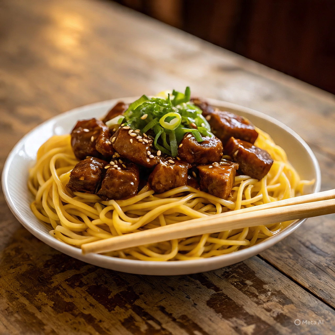 Chilli Pork with Noodles_0