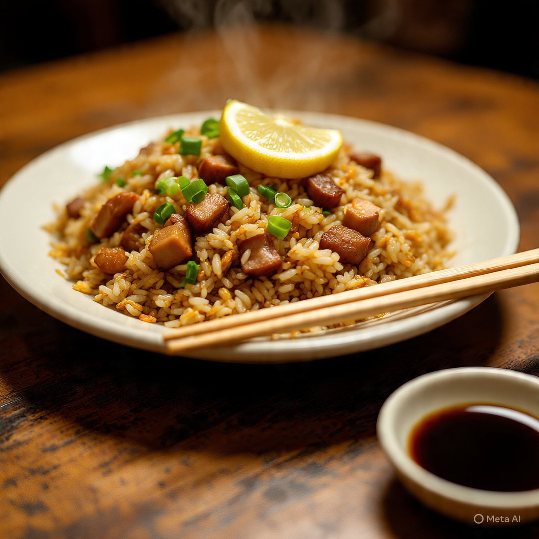 Pork-Up Rice