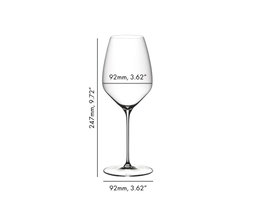 GELAS WHITE WINE RIEDEL VELOCE RIESLING PACK OF 2 PCS