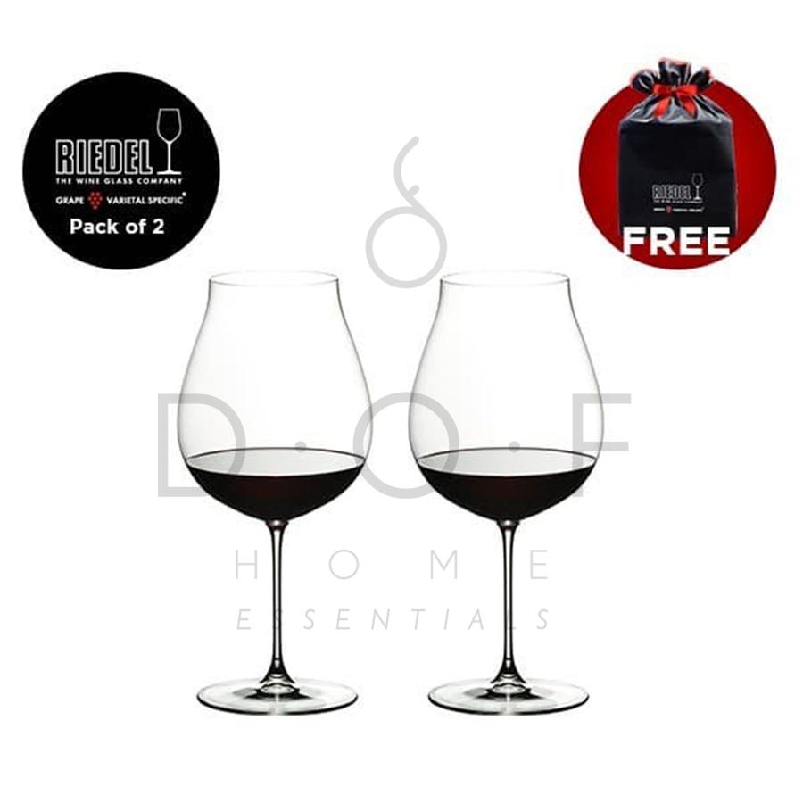 RIEDEL VERITAS NEW WORLD PINOT NOIR/NEBBIOLO/ROSÉ CHAMPAGNE PACK OF 2_0
