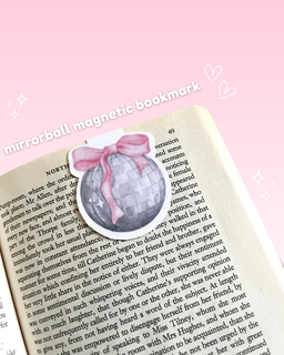 Mirrorball Magnetic Bookmark