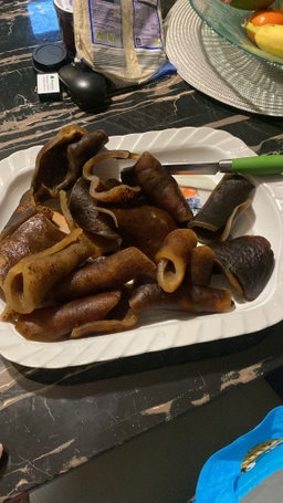 Dry Kpomo (Ponmo from Ijebu)