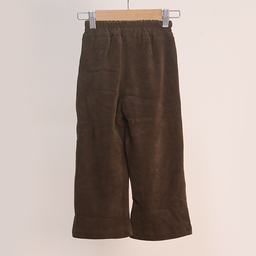Kid’s Brown Corduroy Wide-leg Pant K17