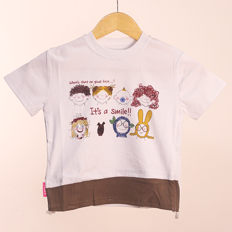 Kids Cute Graphic Tee -K19
