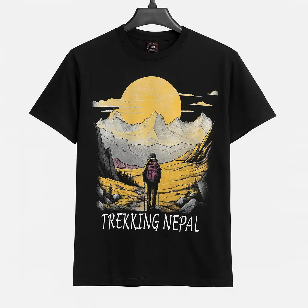 Trekking Nepal Graphic T-Shirt GC19_1