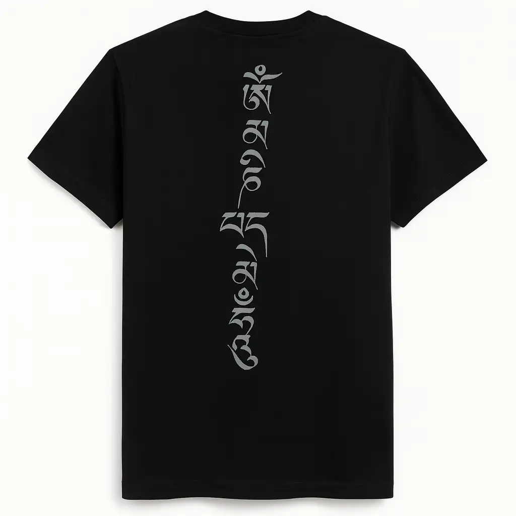 Buddha Head Pattern Cotton Tee GC21_1