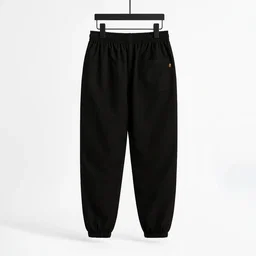 Men’s Black Drawstring Cargo Pants GC27