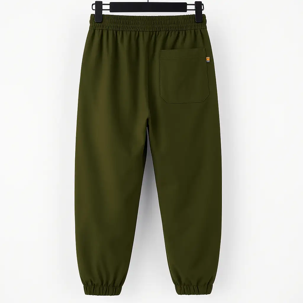 Men’s Army Green Drawstring Cargo Pants GC28_1