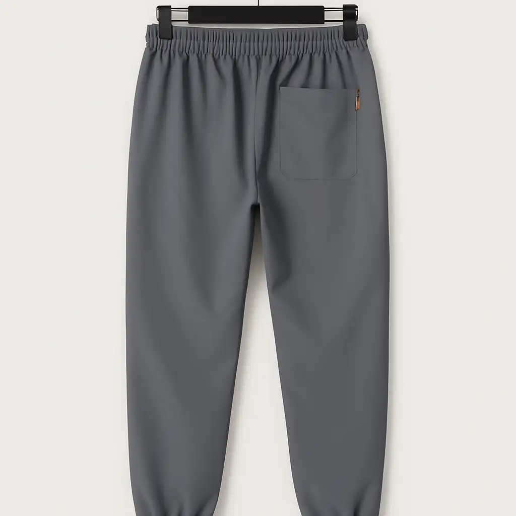 Men’s Dark Gray Drawstring Cargo Pants GC30_1