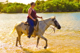 Paseo a Caballo con playa Macao