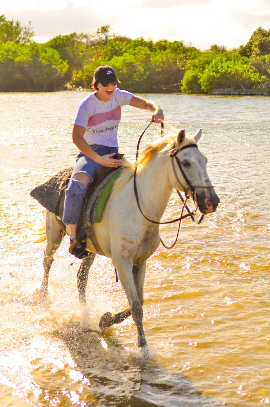 Paseo a Caballo con playa Macao_11