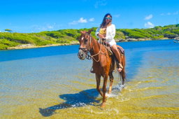 Paseo a Caballo con playa Macao