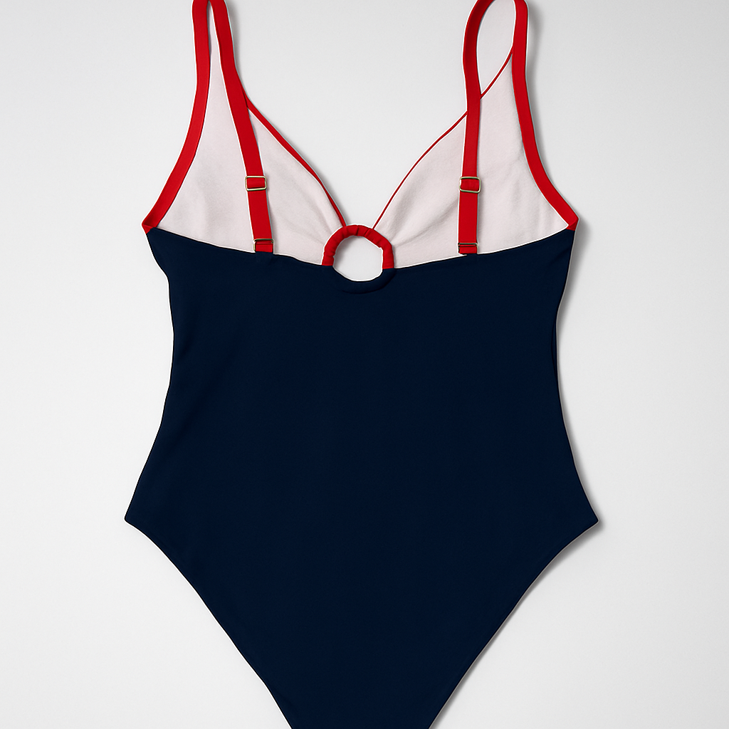 Bañador Tommy Hilfiger Multicolor con Aro Central - Size XS/S_1