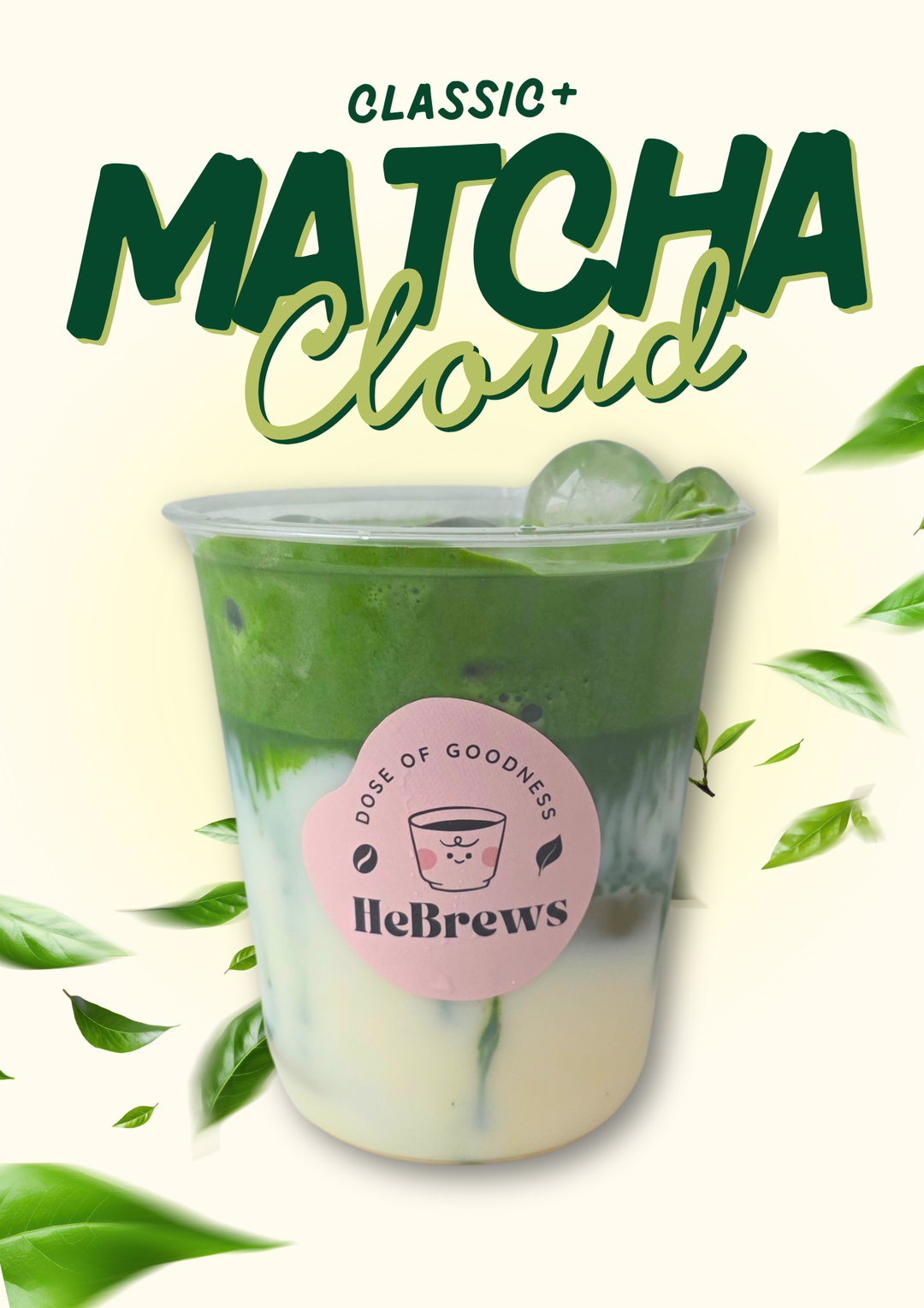 🍃Matcha Cloud Latte Classic+🍃