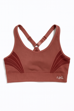Top Deportivo Ryka Marrón con Tirantes Cruzados - Size M