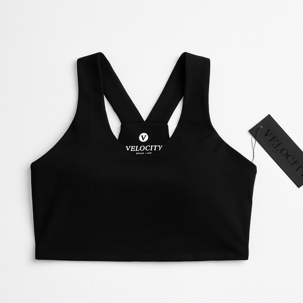 Top Deportivo Velocity Negro - Size L_0