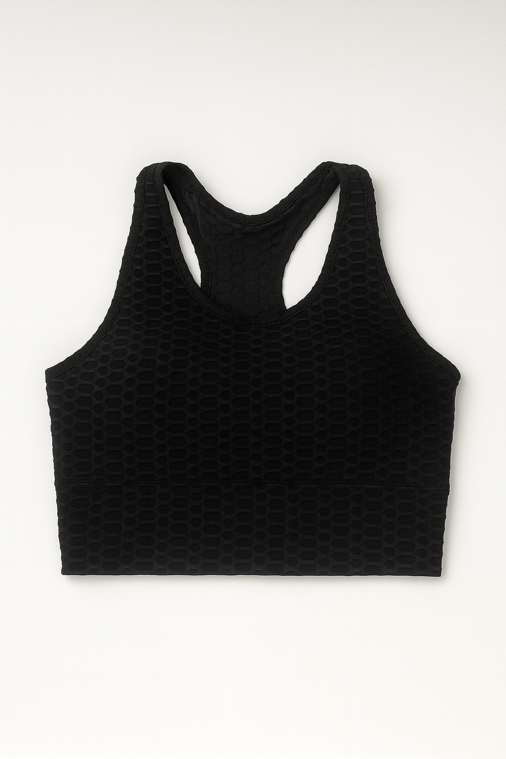 Top Deportivo New Mix Negro Texturizado - Size L
