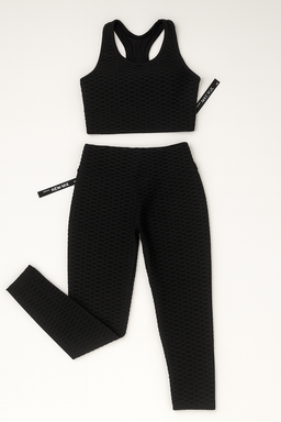 Legging New Mix Negro Texturizado - Size XL