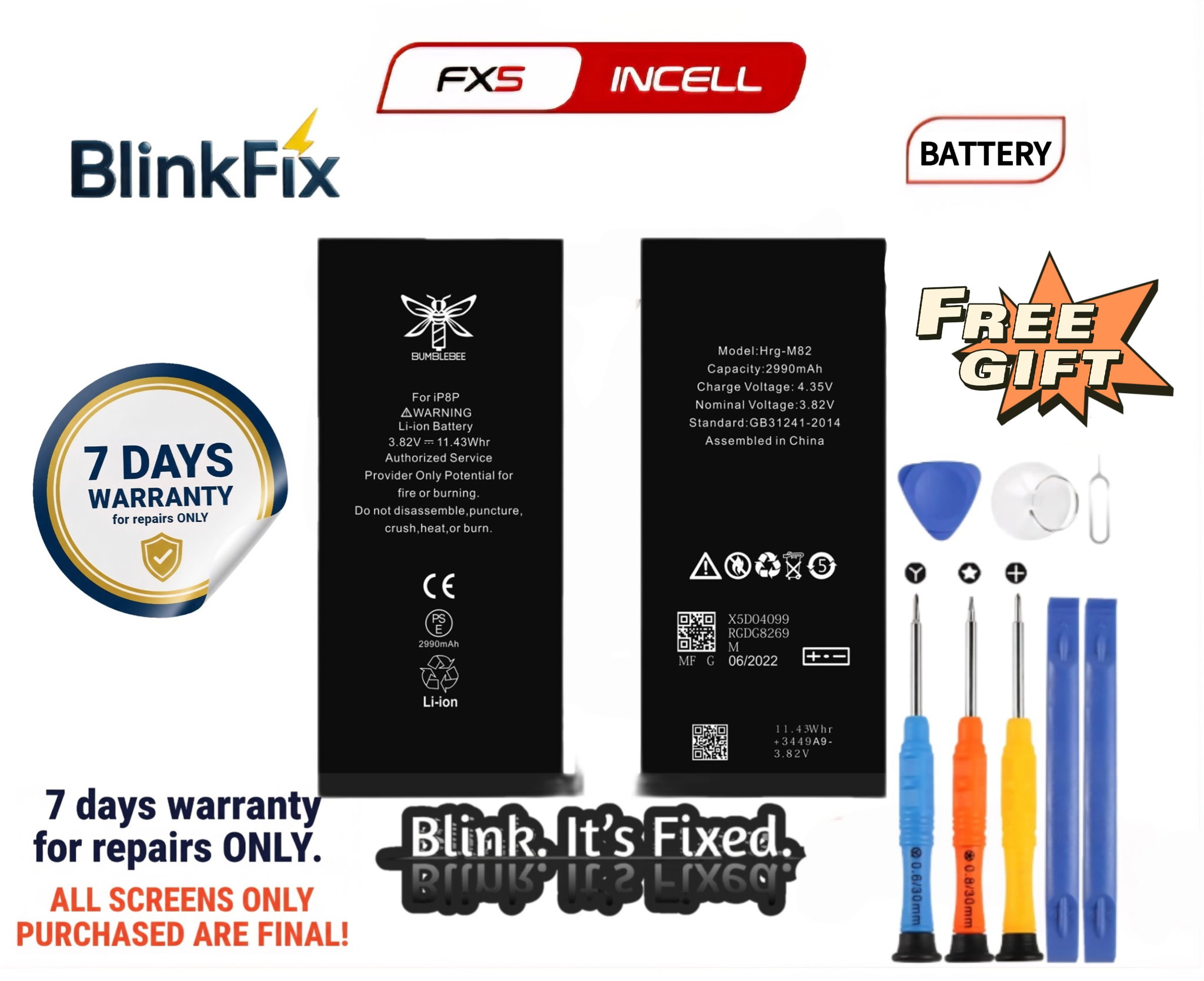 IPhone 8P Battery Replacement_0