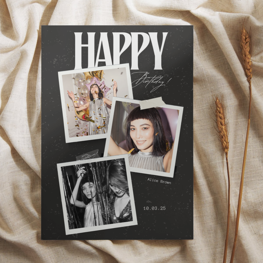 Alice Brown Three Photo Card_0