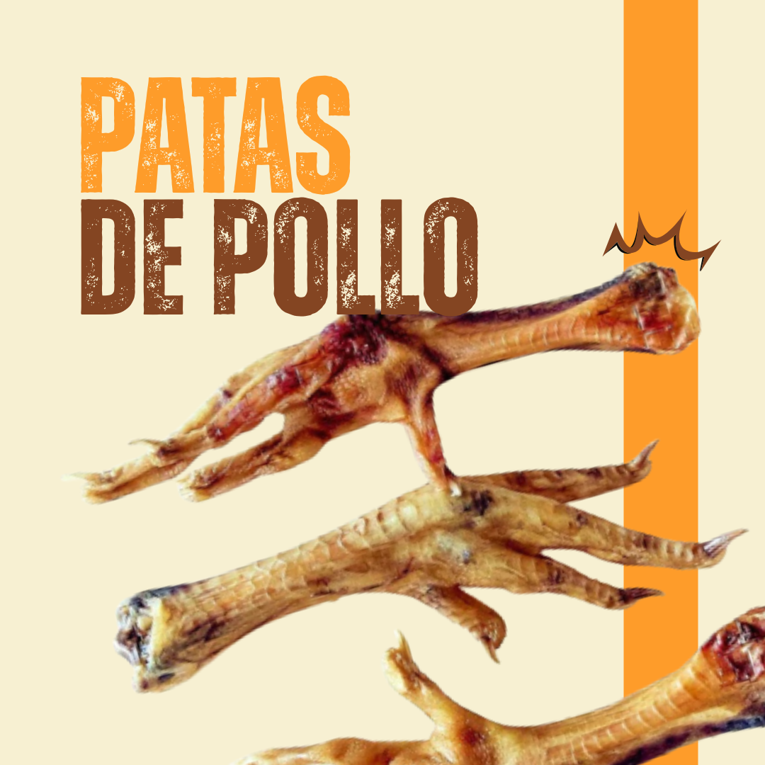 Treats Patas de Pollo Deshidratadas (5Uds)_0