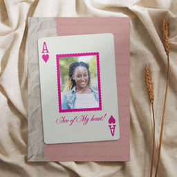 Ace Of My Heart Photo Card