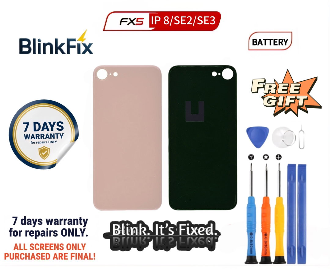 IPhone 8/SE2/SE3 Backglass Replacement
