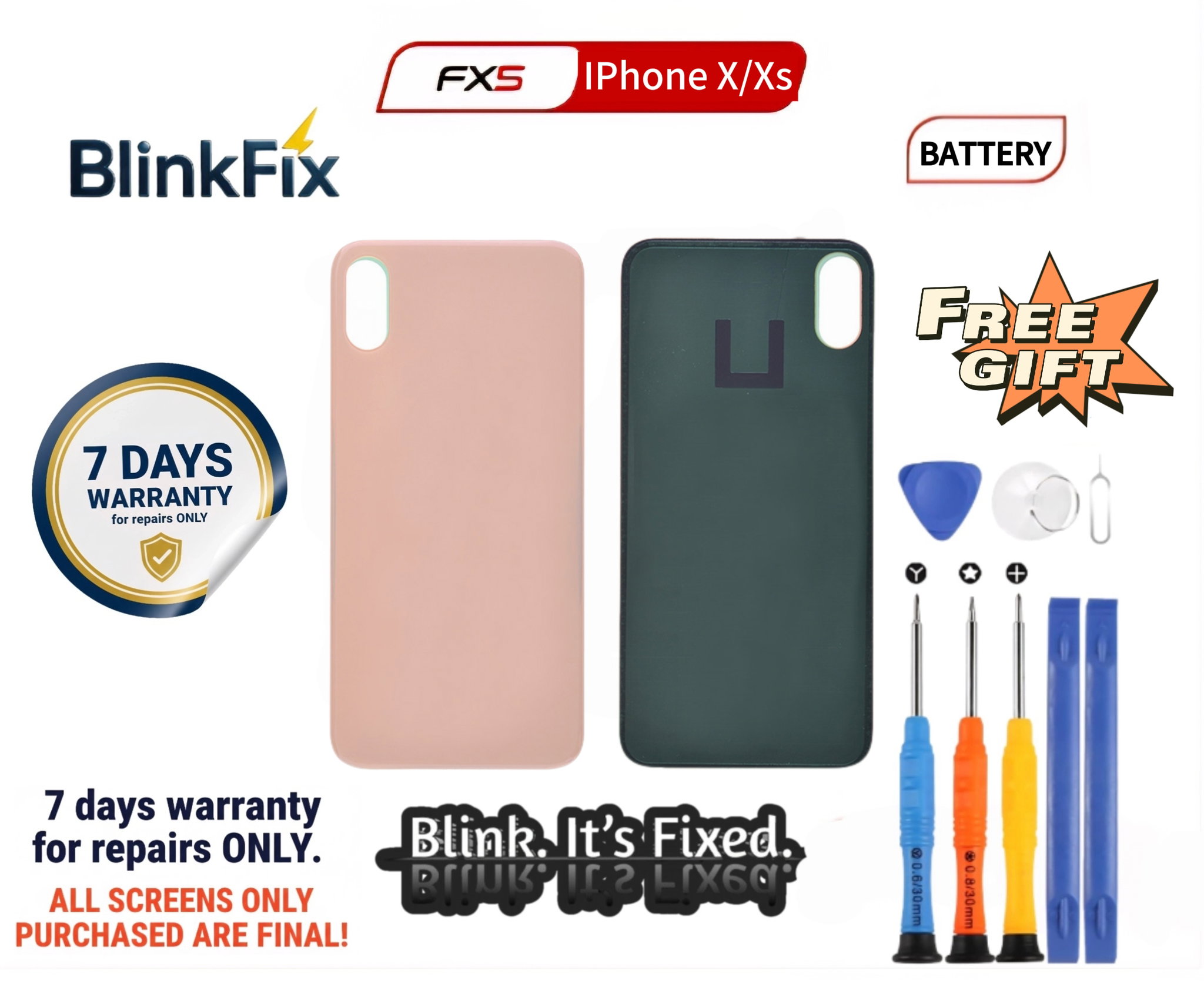 IPhone X/XS Backglass Replacement_0