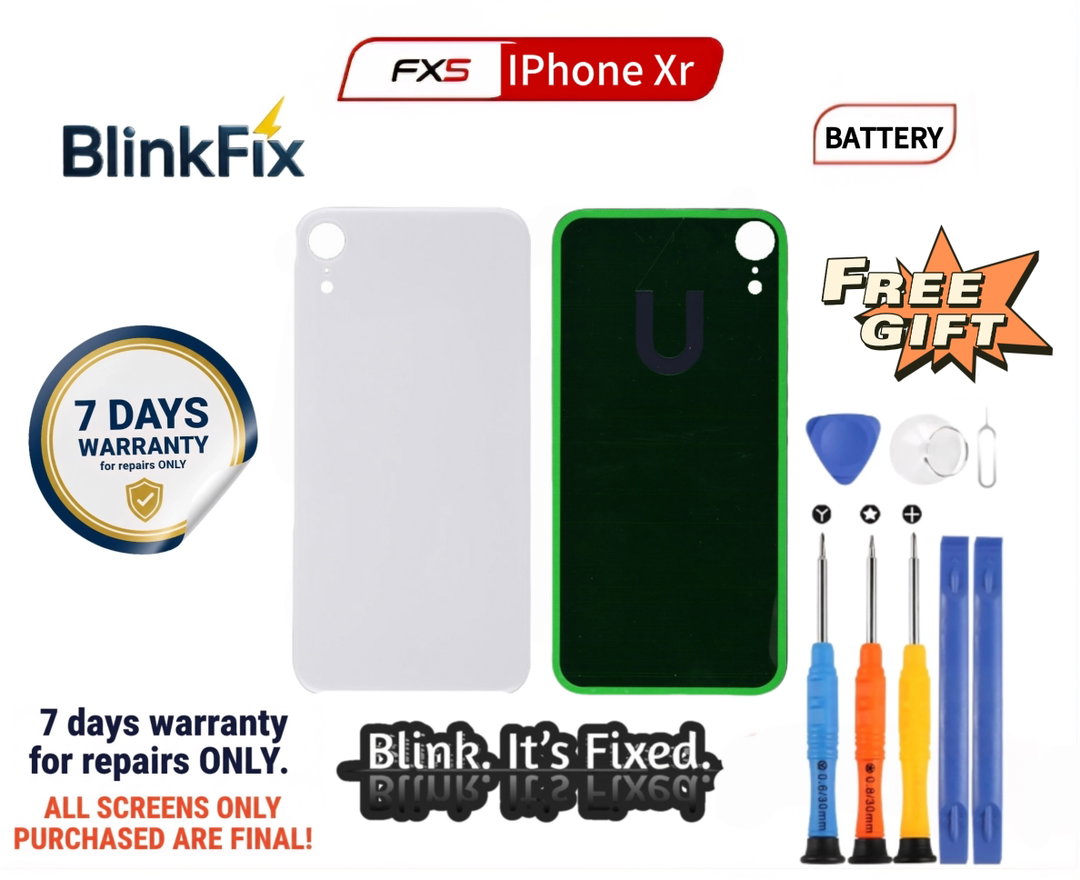 IPhone XR Backglass Replacement
